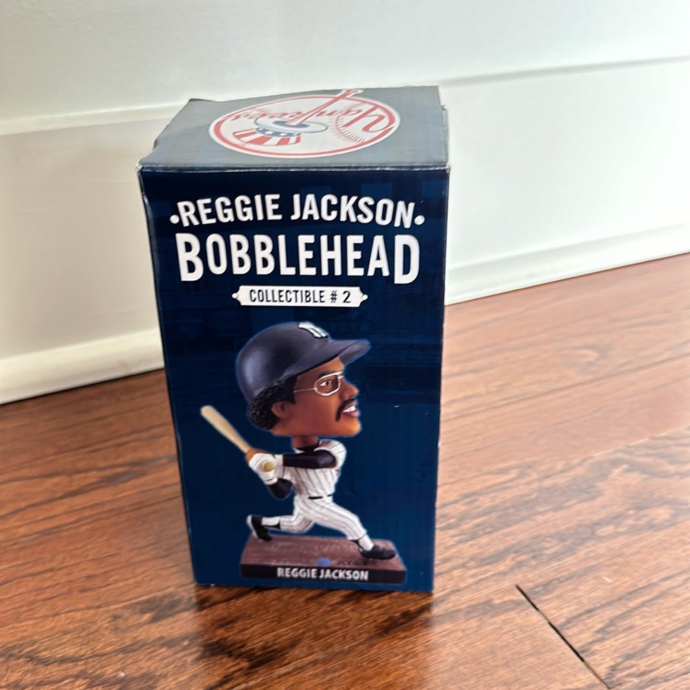 Bobblehead - Reggie Jackson + New York Yankees collectible 6/9/2017